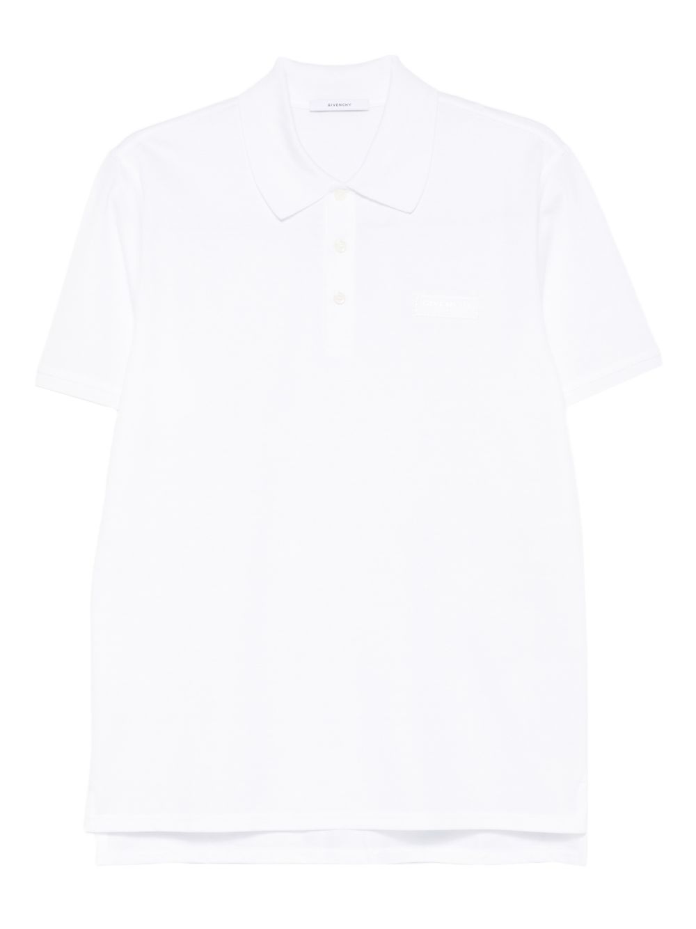 Givenchy Cotton Polo Shirt White