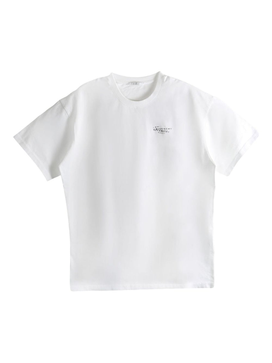 Givenchy Logo Cotton T-shirt White