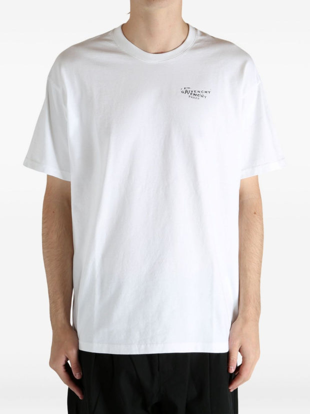Givenchy Logo Cotton T-shirt White