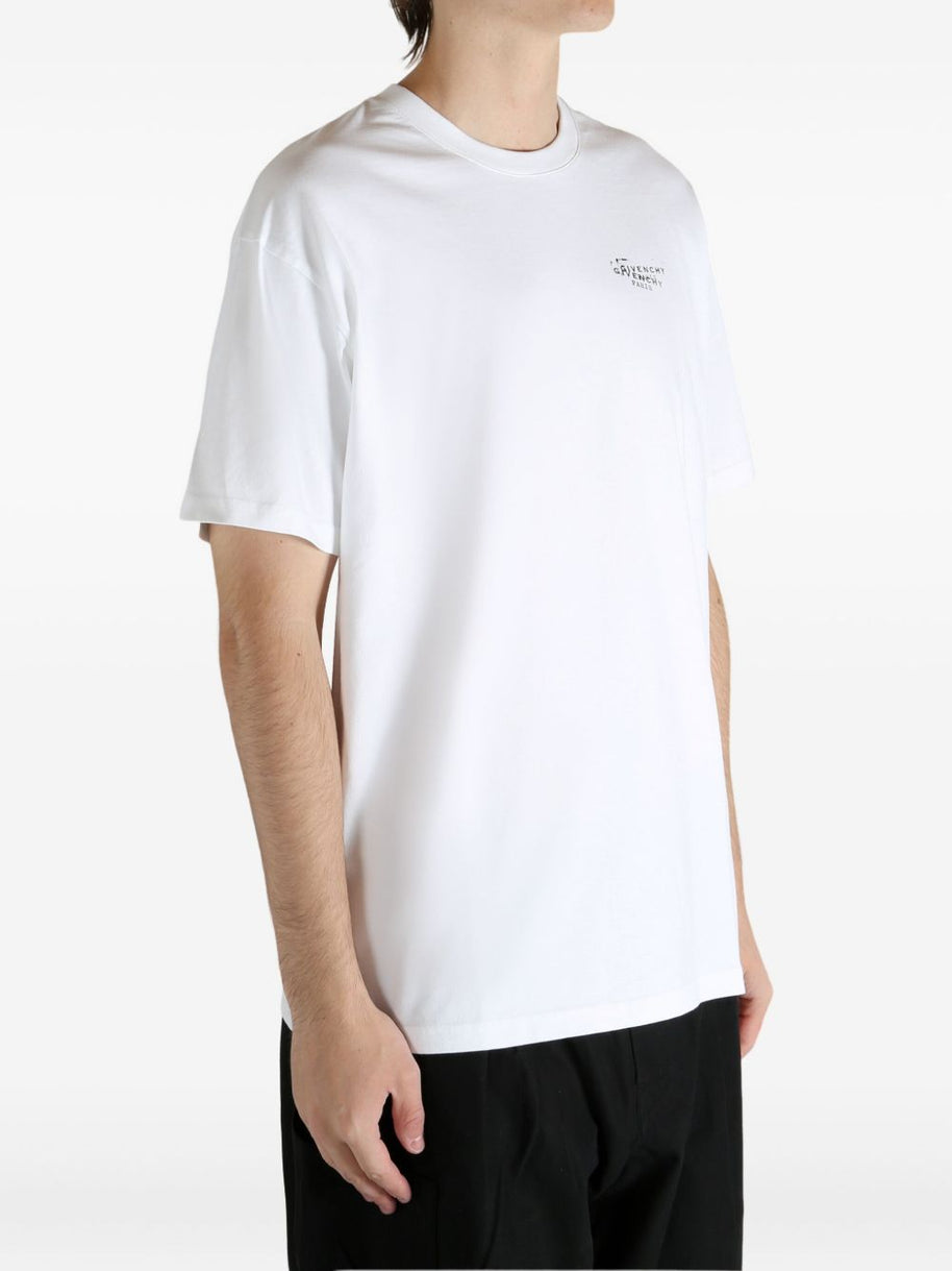 Givenchy Logo Cotton T-shirt White
