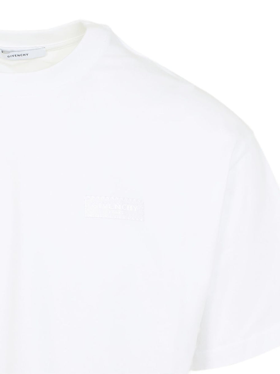 Givenchy Logo Cotton T-shirt White