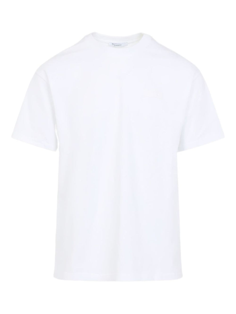Givenchy Logo Cotton T-shirt White