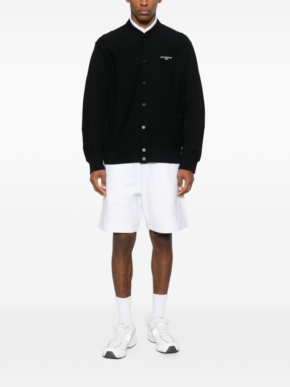 Givenchy Cotton Cardigan Black