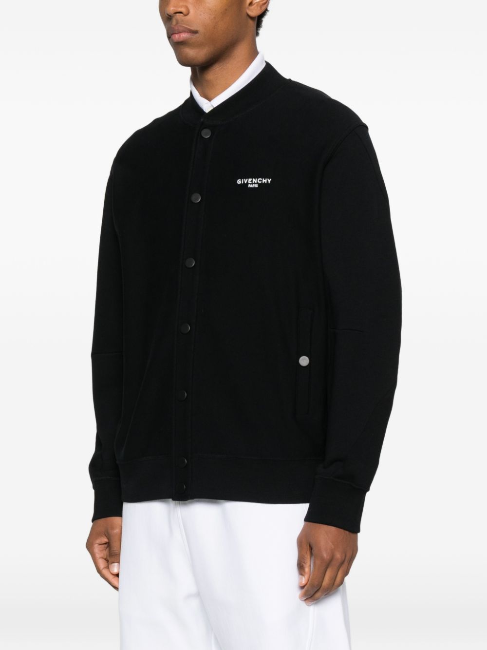 Givenchy Cotton Cardigan Black