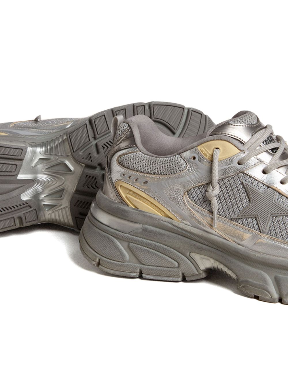 Golden Goose  Lightstar Sneakers Silver