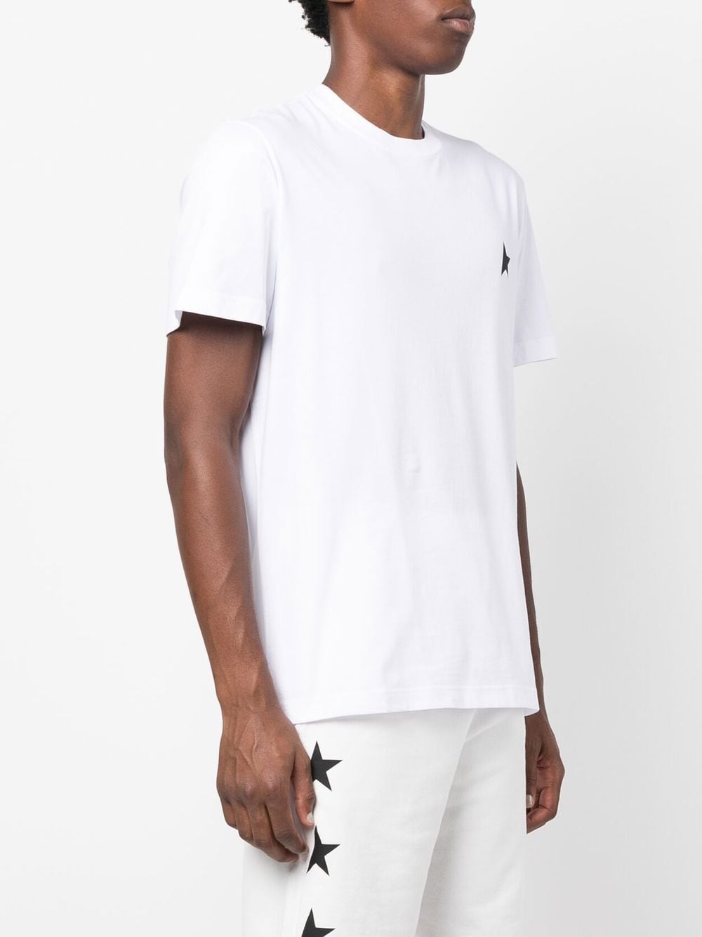 Golden Goose Logo Cotton T-shirt White