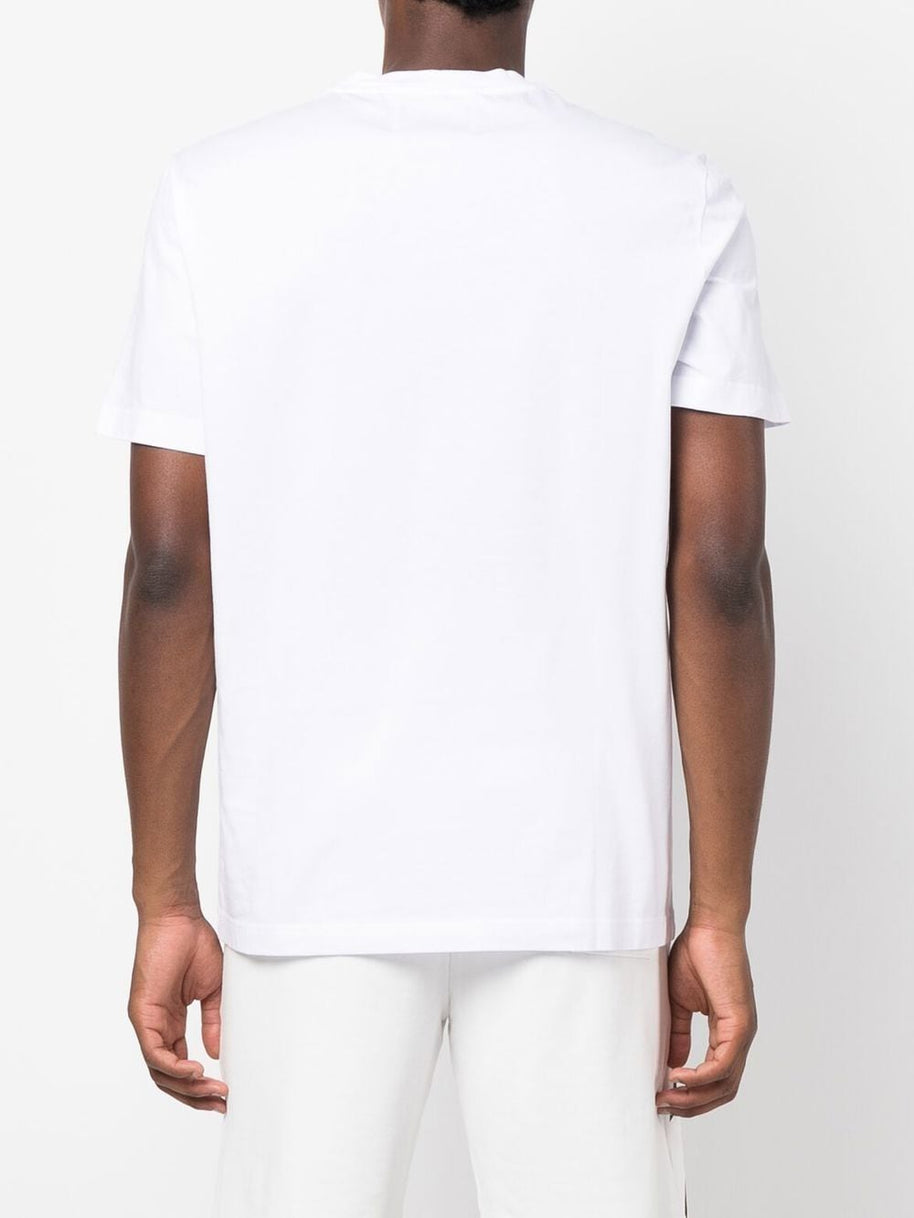 Golden Goose Logo Cotton T-shirt White