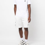 Golden Goose Logo Cotton T-shirt White