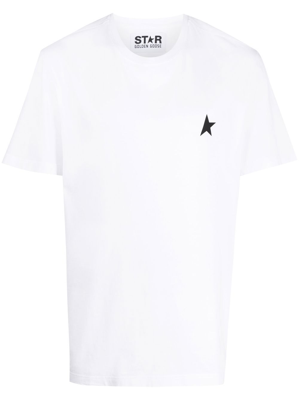 Golden Goose Logo Cotton T-shirt White