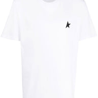 Golden Goose Logo Cotton T-shirt White