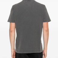 Golden Goose Logo Cotton T-shirt Grey