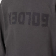 Golden Goose Logo Cotton Sweatshirt Grey