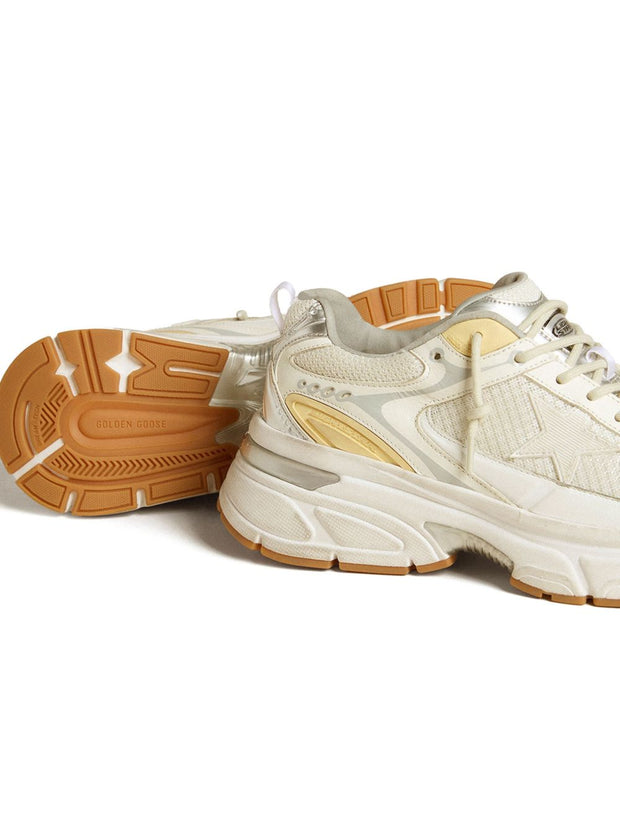 Golden Goose Lightstar Leather Sneakers White
