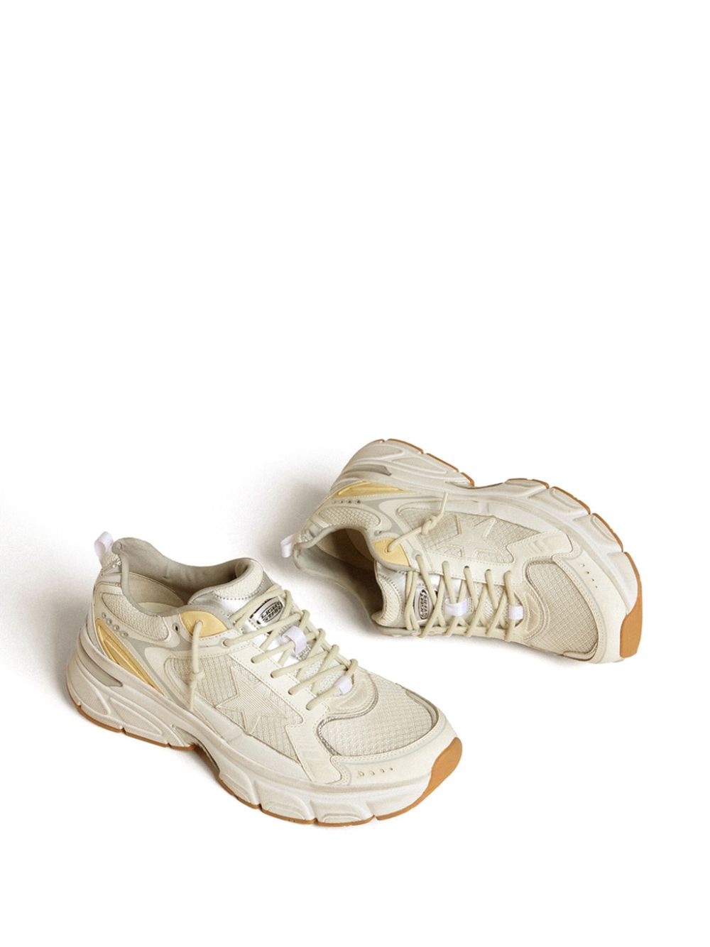 Golden Goose Lightstar Leather Sneakers White