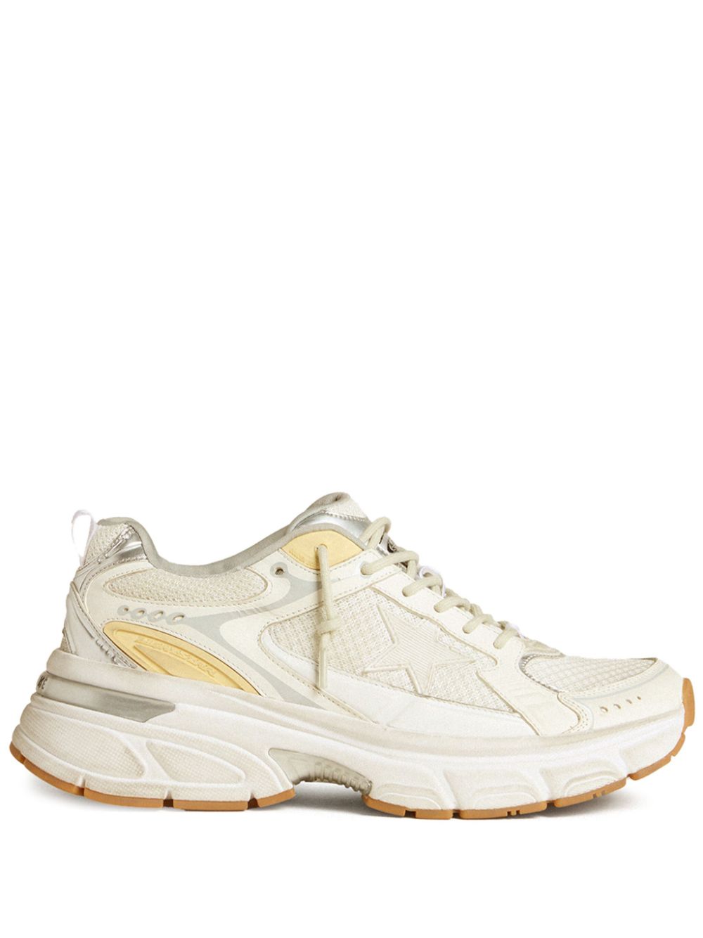 Golden Goose Lightstar Leather Sneakers White