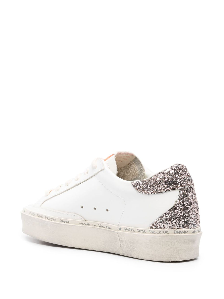 Golden Goose Hi Star Leather Sneakers Pink