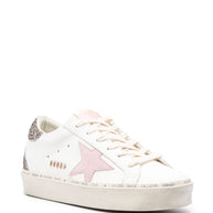 Golden Goose Hi Star Leather Sneakers Pink