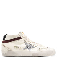 Golden Goose Mid Star Leather Sneakers White
