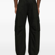 Golden Goose Cotton Cargo Trousers Black