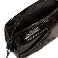 Golden Goose Star Mini Leather Crossbody Bag Black