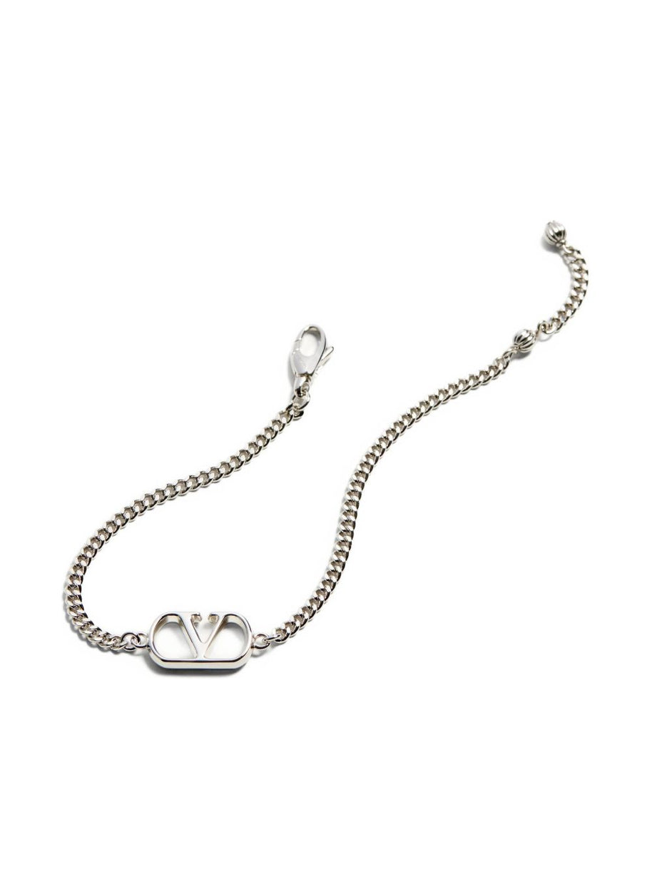 Valentino Garavani VLogo Signature Bracelet Silver