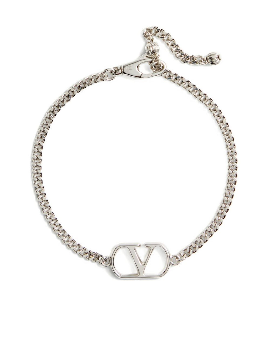 Valentino Garavani VLogo Signature Bracelet Silver