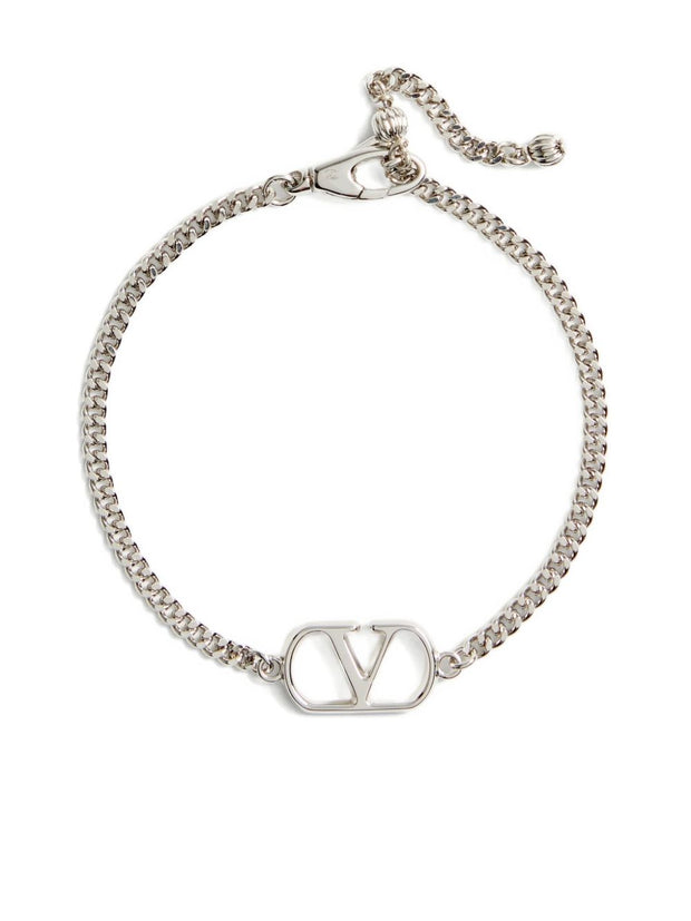 Valentino Garavani VLogo Signature Bracelet Silver