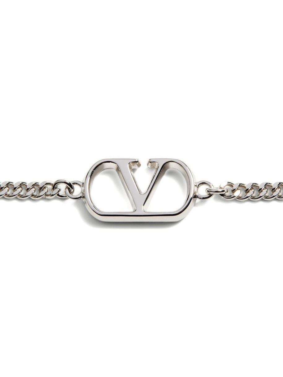 Valentino Garavani VLogo Signature Bracelet Silver