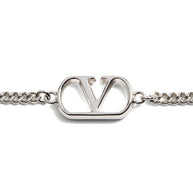 Valentino Garavani VLogo Signature Bracelet Silver
