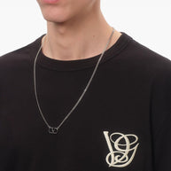 Valentino Garavani VLogo Signauture Necklace Silver