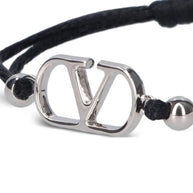 Valentino Garavani VLogo Signature Bracelet Black