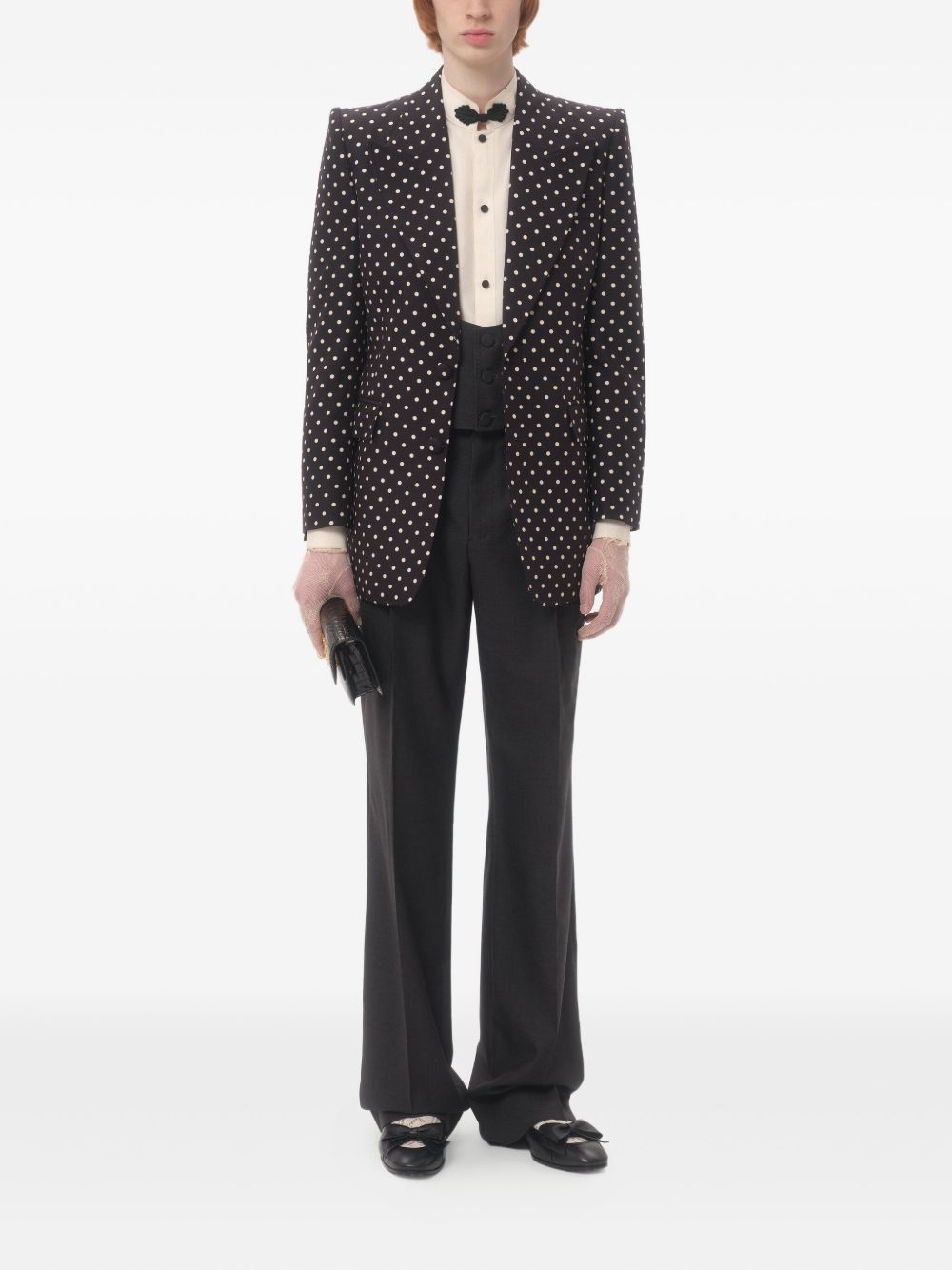 Valentino Silk Shirt Cream