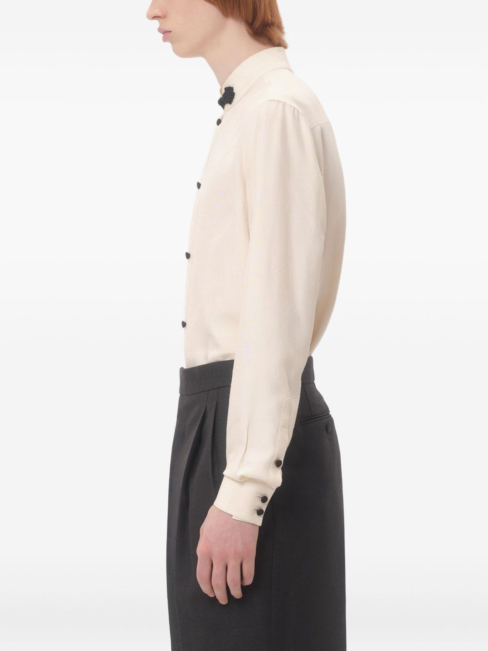 Valentino Silk Shirt Cream