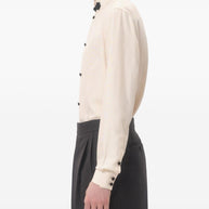 Valentino Silk Shirt Cream