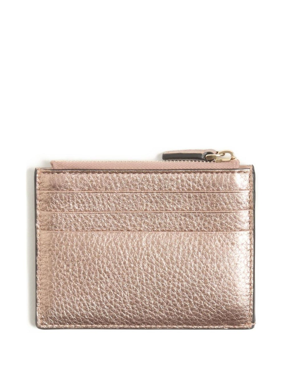 Valentino Garavani Rockstud Leather Coin Purse Pink
