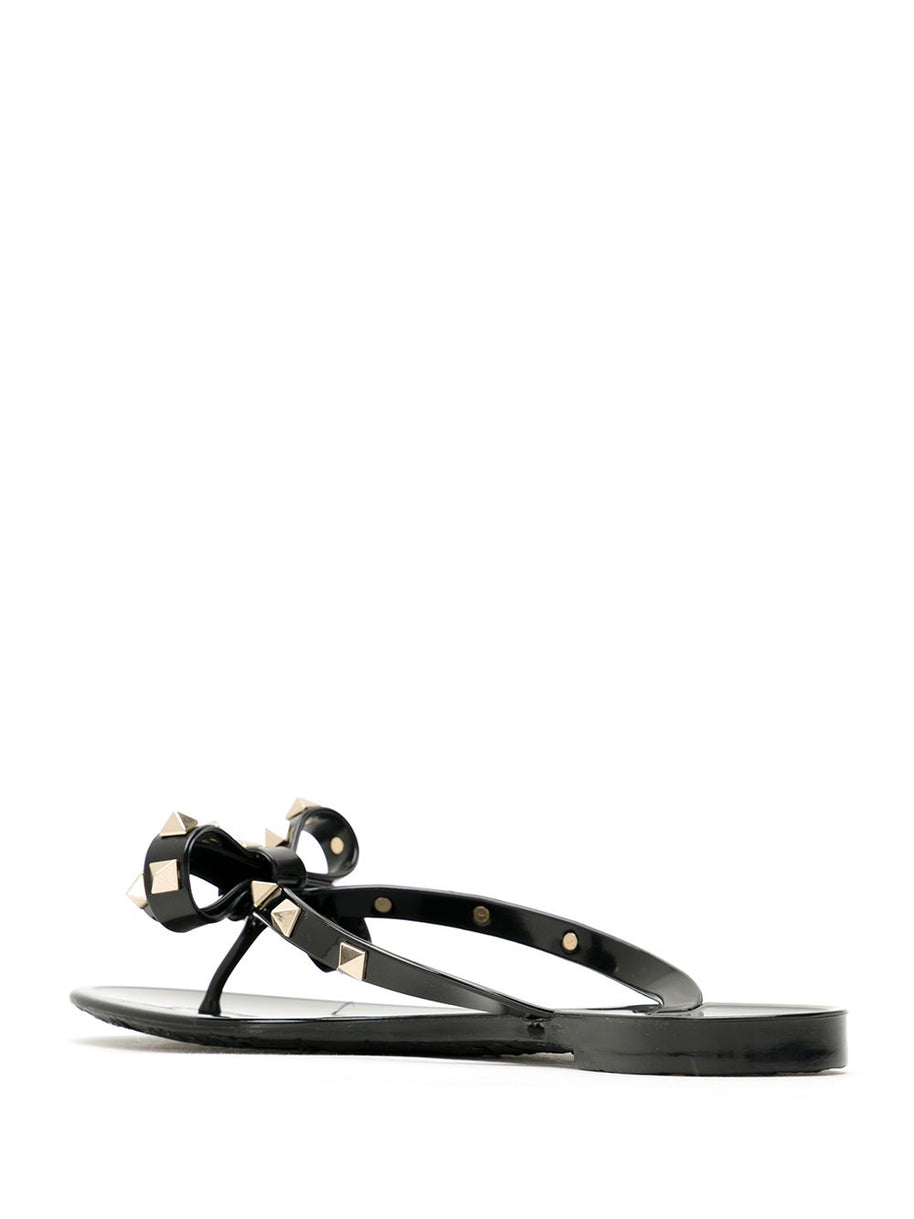 Valentino Garavani Summer Rockstud Sandals Black