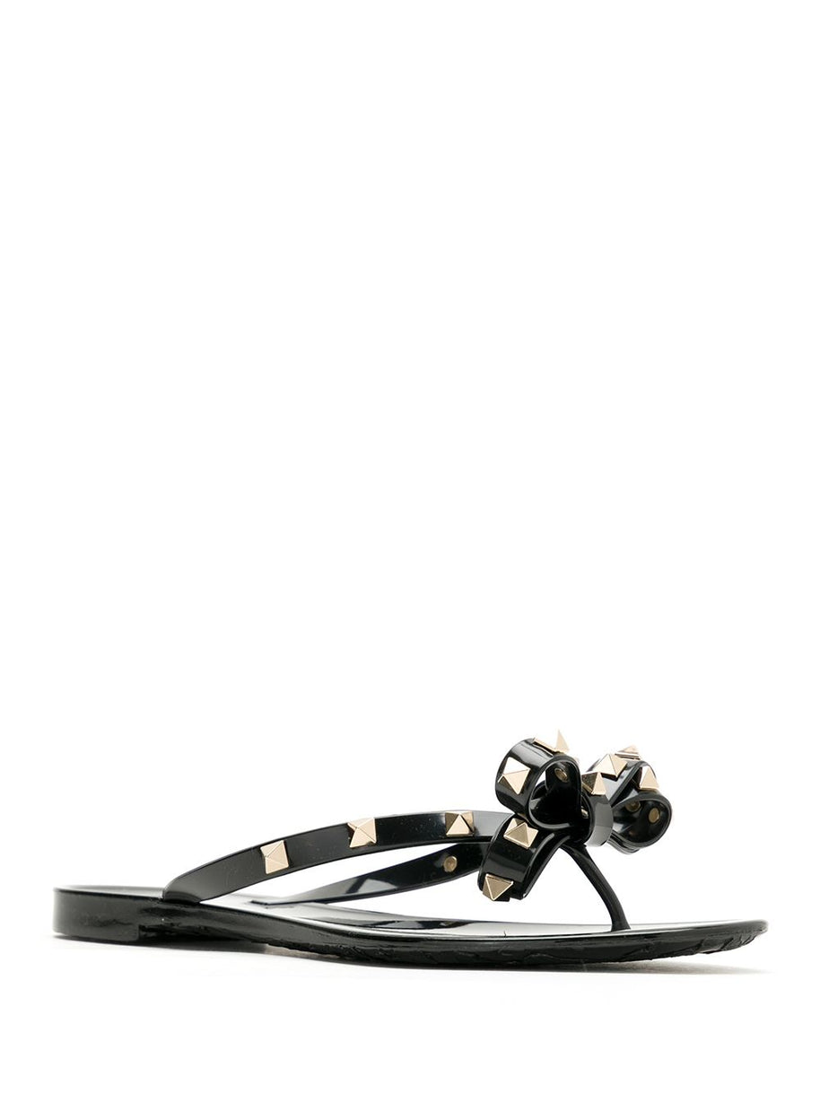Valentino Garavani Summer Rockstud Sandals Black