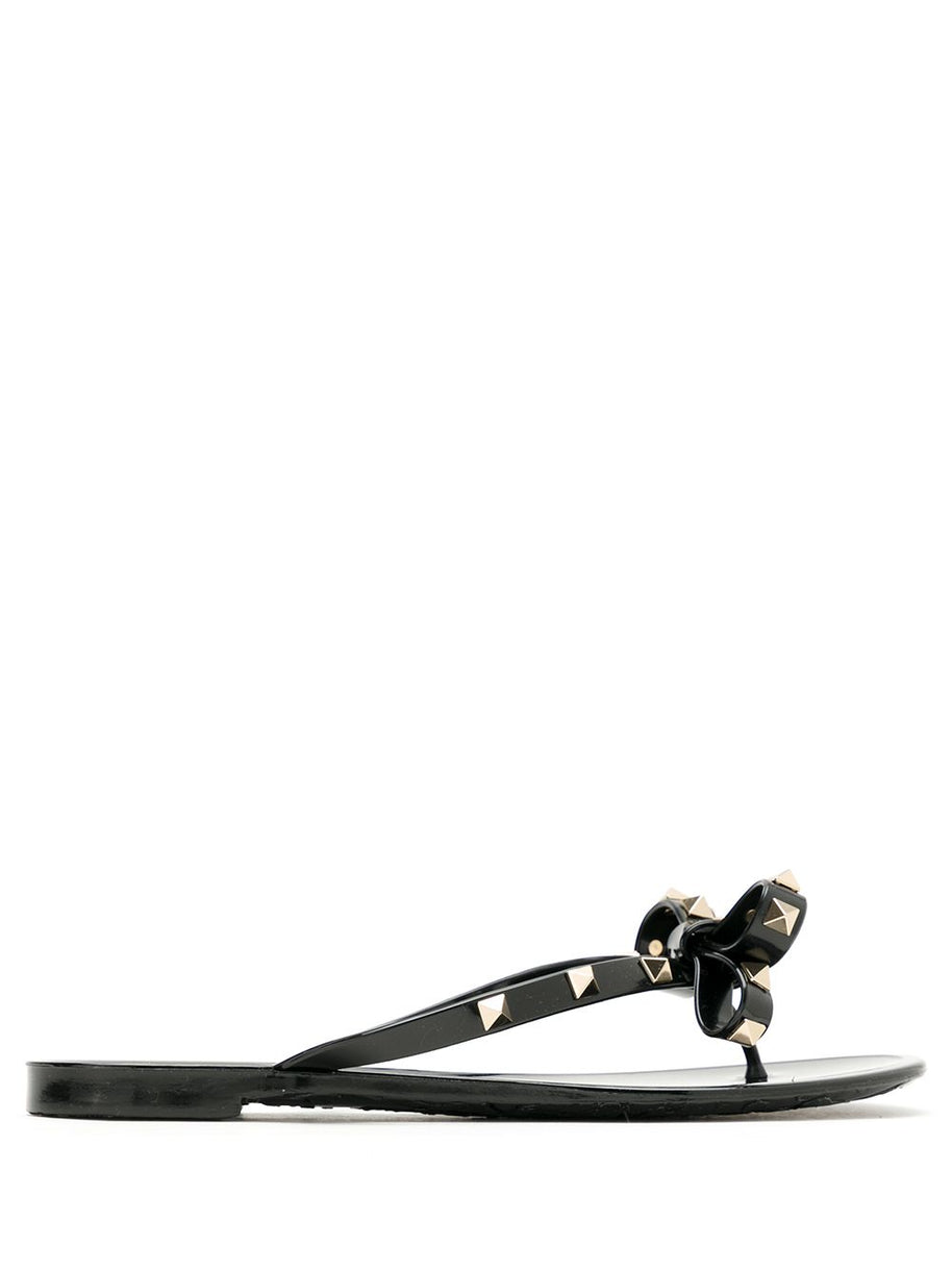 Valentino Garavani Summer Rockstud Sandals Black