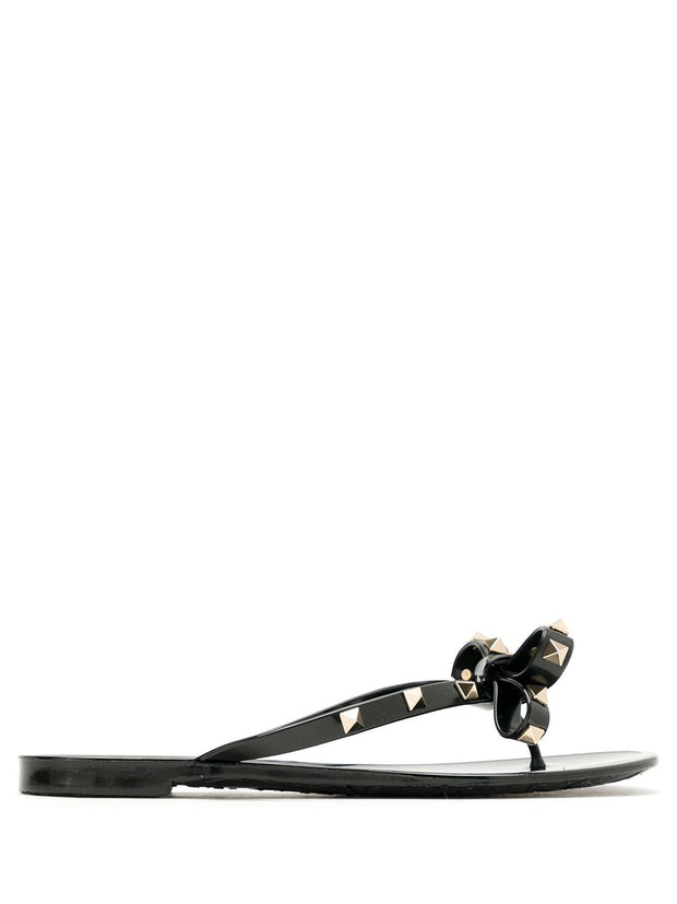 Valentino Garavani Summer Rockstud Sandals Black