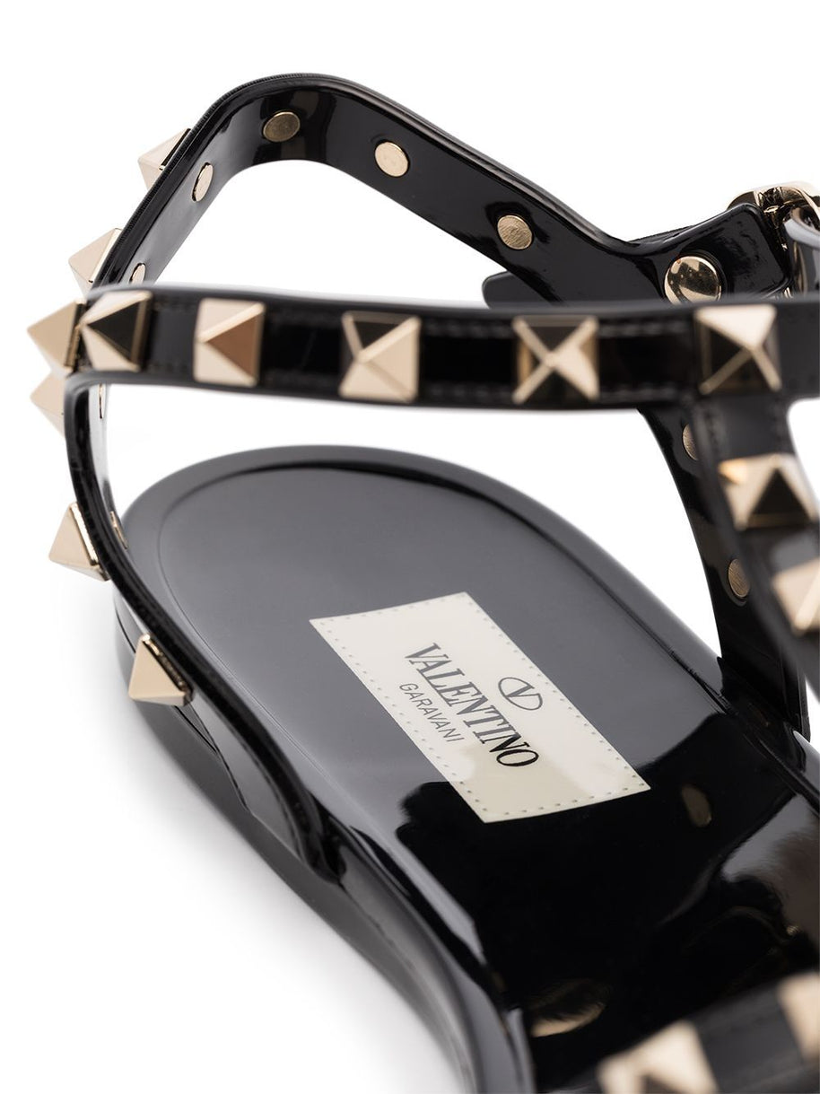 Valentino Garavani Rockstud Sandals Black