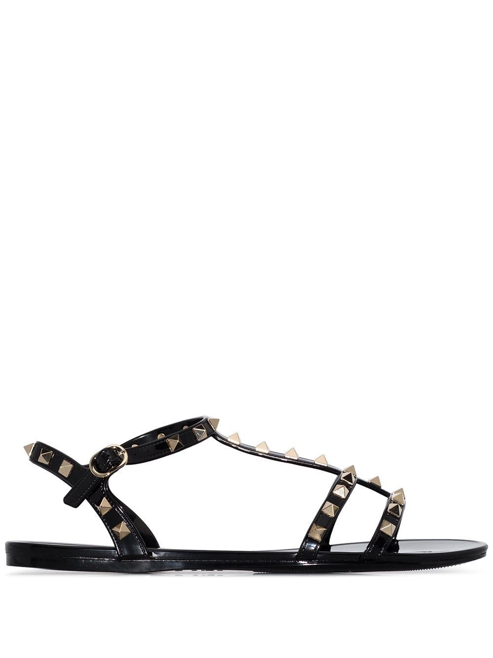 Valentino Garavani Rockstud Sandals Black