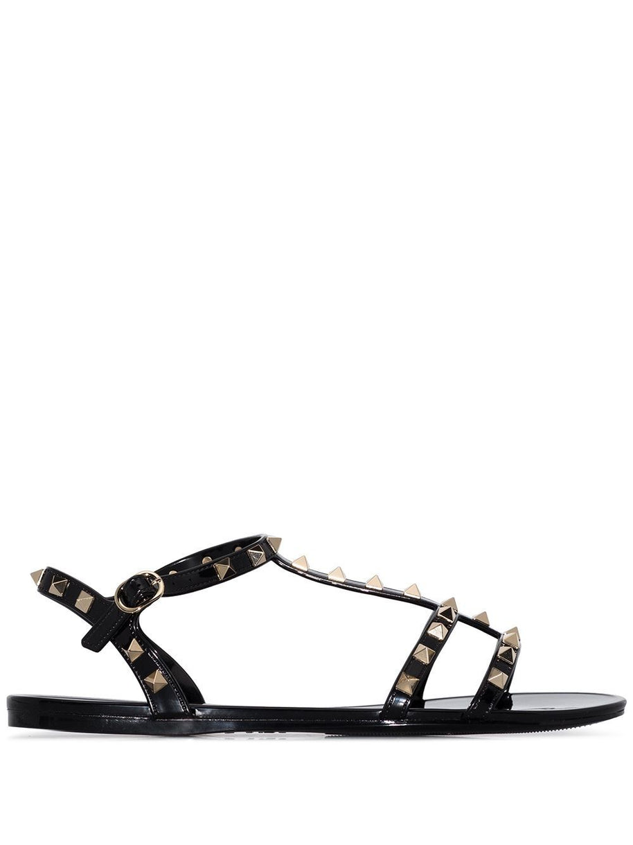 Valentino Garavani Rockstud Sandals Black