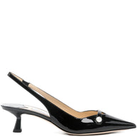 Jimmy Choo Amita Patent Leather Pumps Black