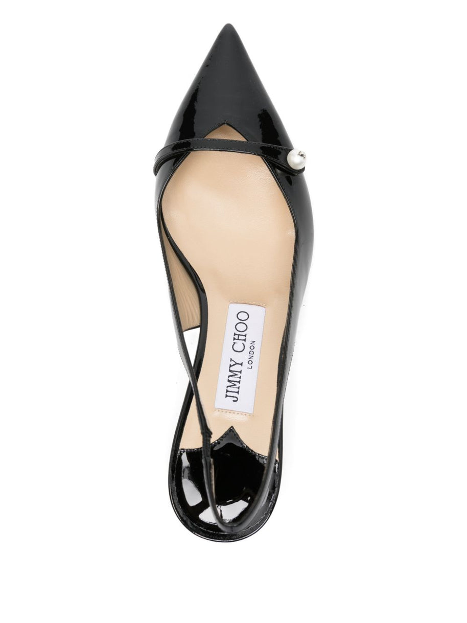 Jimmy Choo Amita Patent Leather Pumps Black