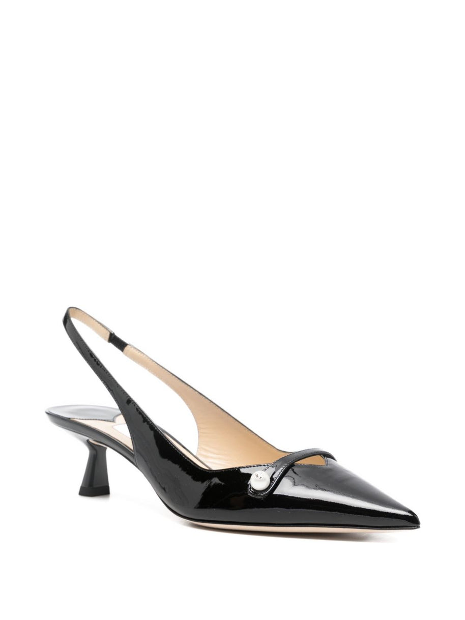 Jimmy Choo Amita Patent Leather Pumps Black
