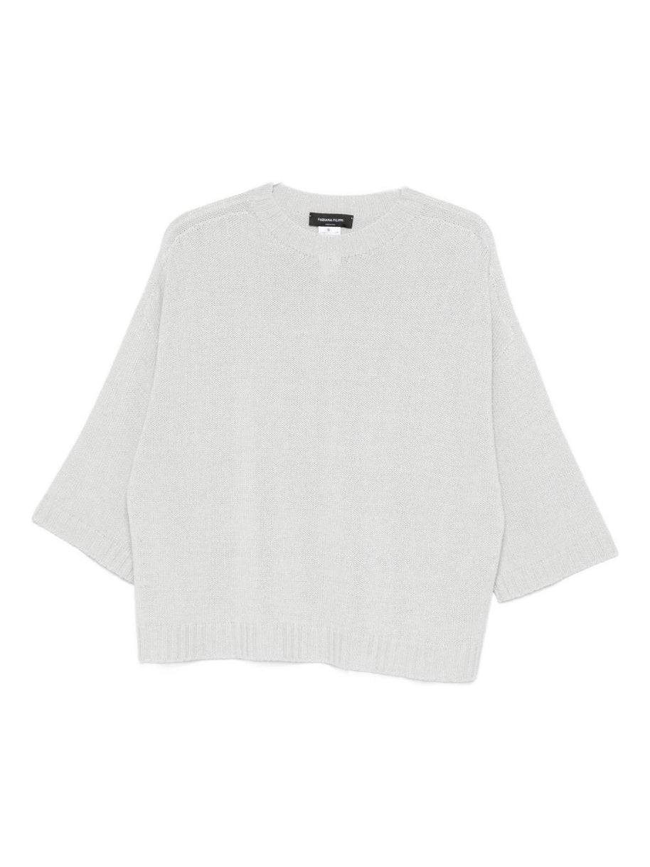 Fabiana Filippi Wool Blend Sweater Clear Blue