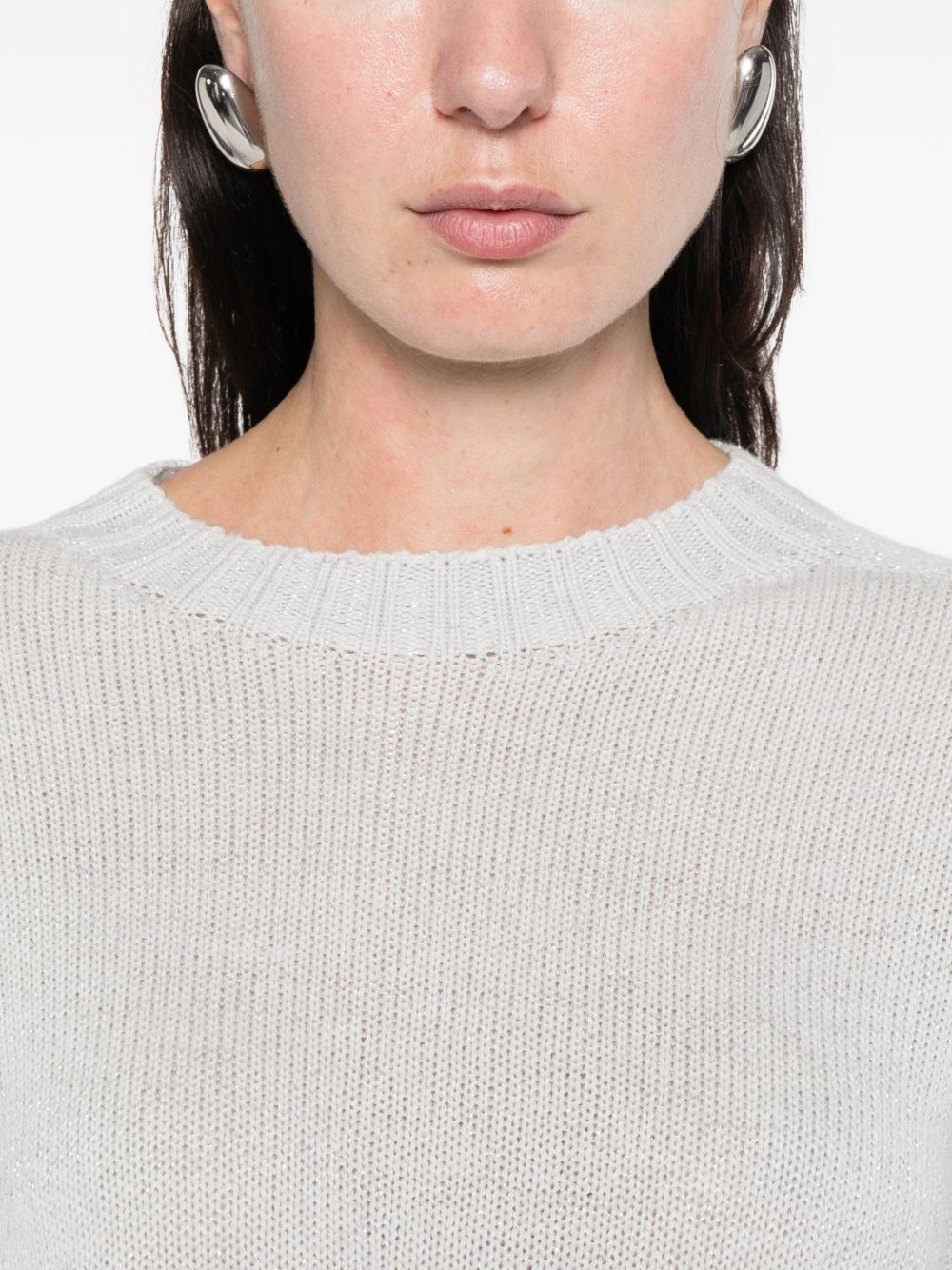 Fabiana Filippi Wool Blend Sweater Clear Blue