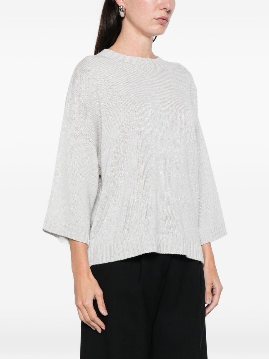 Fabiana Filippi Wool Blend Sweater Clear Blue
