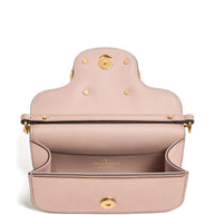 Valentino Garavani Locò Small Leather Shoulder Bag Pink