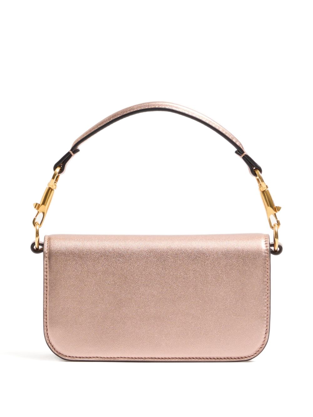 Valentino Garavani Locò Small Leather Shoulder Bag Pink